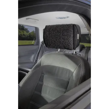 Wooline Krční opěrka do auta s paměťovou pěnou, černá