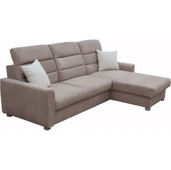 Sedací souprava Rohová sedací souprava ANITA, světle hnědá