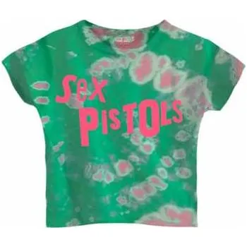 Merch Sex Pistols: Dámské Crop Top Logo The Sex Pistols M