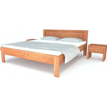 Postel Dřevěná Postel Postelia RIO, 180x200 cm, buk o šíři masivu 2.8 cm