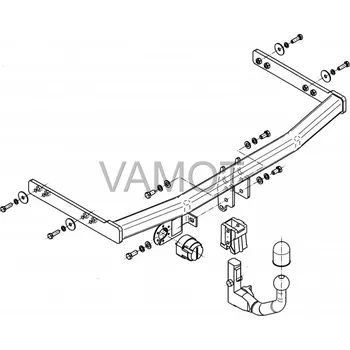 Tažné zařízení Tažné zařízení Škoda Roomster (2006 - 2015) (4492)