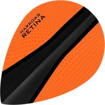 Příslušenství pro šipky Harrows Letky RETINA pear Orange/Black