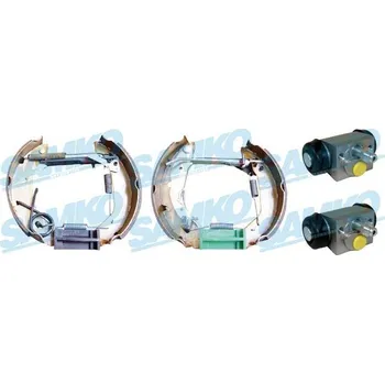 Brzdová čelist Sada brzdových čelistí SAMKO KEG455