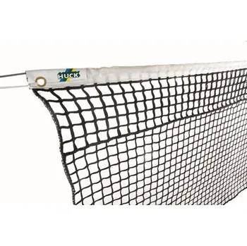 Tenisová síť Tenisová síť PP 3 mm, 5 horních řad dvojitě, bez lemu, černá