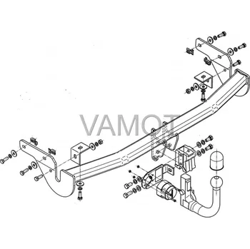 Tažné zařízení Tažné zařízení Citroen C3 Picasso (2009 - 2017) (1784)