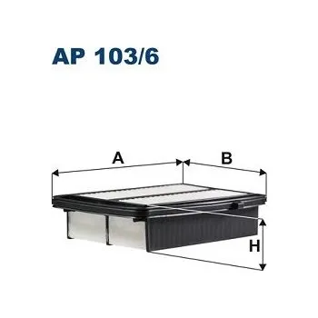 Vzduchový filtr Vzduchový filtr FILTRON AP 103/6