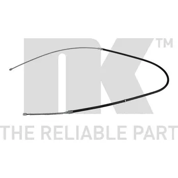 Lanko parkovací brzdy Tažné lanko, parkovací brzda NK 904313