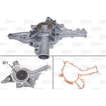 Chladič motoru Vodní čerpadlo, chlazení motoru VALEO 506832