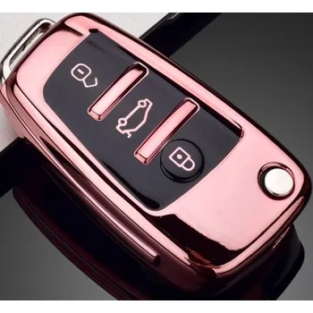 Zabzepeční vozidel Obal na klíč Audi - růžový