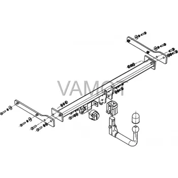 Tažné zařízení Tažné zařízení Škoda Rapid Spaceback (2015 a novější) (7786)
