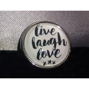 Souprava šperků Jewelry SNAP Skleněný připínací přívěšek - 5