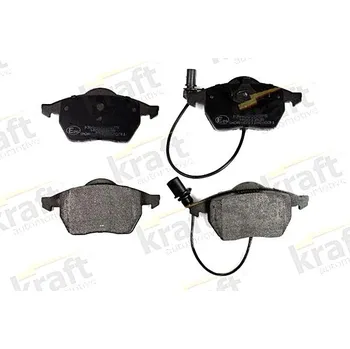 Brzdový systém Sada brzdových destiček, kotoučová brzda KRAFT AUTOMOTIVE 6000075