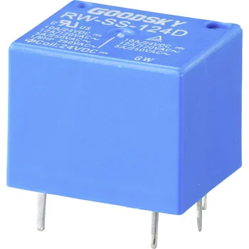 Cívka GoodSky RW-SS-124D, 2347588 relé do DPS, monostabilní, 1 cívka, 110 V/DC, 12 A, 1 ks