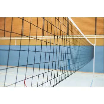 Volejbal Volejbalová síť PP 3,0 mm, černá, lano kevlar, délka na přání