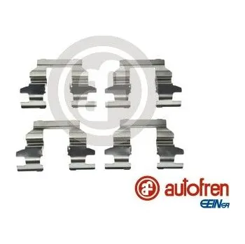 Přislušenství brzdového systému Sada příslušenství, obložení kotoučové brzdy AUTOFREN SEINSA D42911A