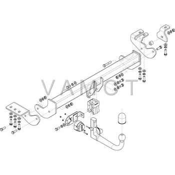 Tažné zařízení Tažné zařízení Ssangyong Korando (2010 - 2019) (7796)