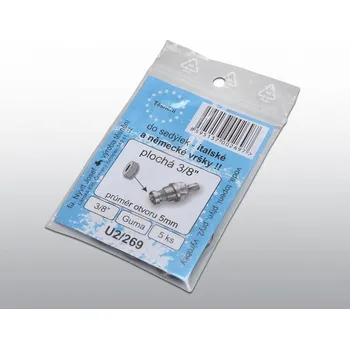 SADA těsnění sedel vršků italských a německých vodovodních baterií; ploché 3/8"