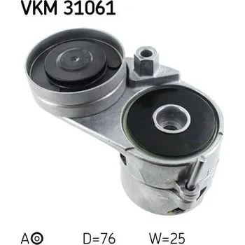 Napínák, žebrovaný klínový řemen SKF VKM 31061