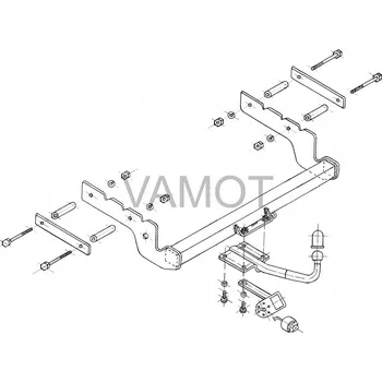 Auto-moto Tažné zařízení Ford Mondeo 4D (2000 - 2007) (9037)
