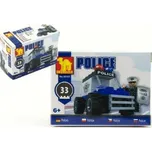 Dromader Stavebnice Policie Auto 23101 33ks