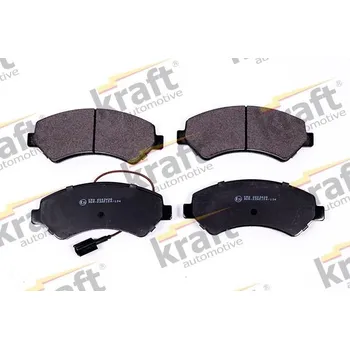 Brzdová destička Sada brzdových destiček, kotoučová brzda KRAFT AUTOMOTIVE 6003428