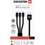 Kabel datový a nabíjecí txt 3in1 mfi 1,2m č
