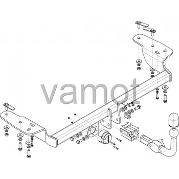 Auto-moto Tažné zařízení Chrysler 300C Kombi (2004 - 2011) (7459)