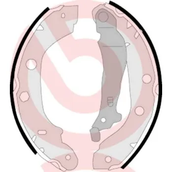 Brzdová čelist Sada brzdových čelistí BREMBO S 56 509