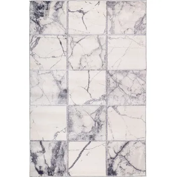 Koberec Jutex kusový koberec Mramor 8925A 120x170cm šedá