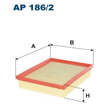 Vzduchový filtr Vzduchový filtr FILTRON AP 186/2
