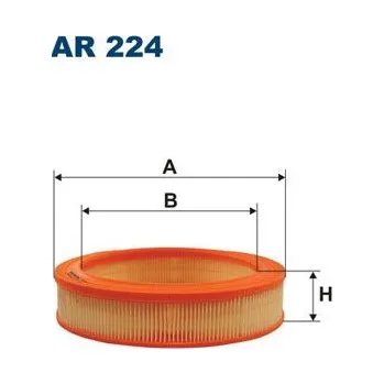 Filtr do auta Vzduchový filtr FILTRON AR 224