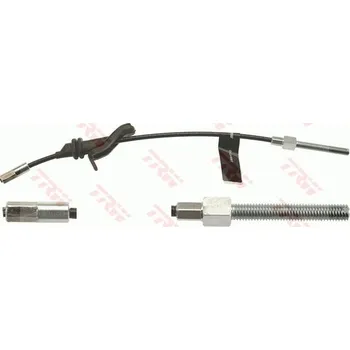 Lanko parkovací brzdy Tažné lanko, parkovací brzda TRW GCH697