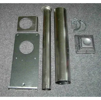 Topidlo KARMA Samostatný výdech přes zeď tloušťky 60 cm - pro plynová kamna