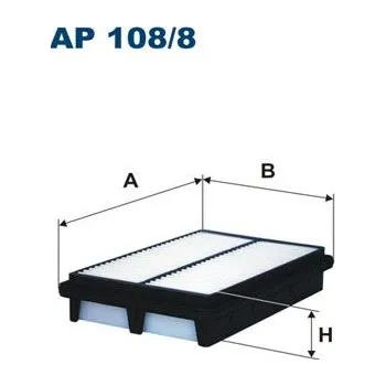 Vzduchový filtr Vzduchový filtr FILTRON AP 108/8