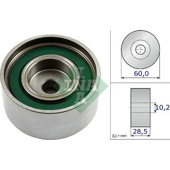 Rozvod motoru Vratná/vodicí kladka, ozubený řemen Schaeffler INA 532 0599 10