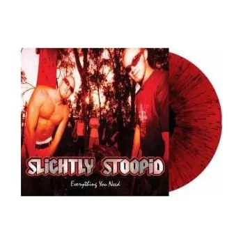 Zahraniční hudba LP Slightly Stoopid: Everything You Need LTD | CLR 2022 Red With Black Splatter Vinyl Limited Edition