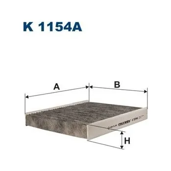 Auto-moto Filtr, vzduch v interiéru FILTRON K 1154A
