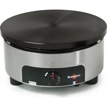 Vařič KRAMPOUZ KRA-CSRS4 Palačinkovač plynový kulatý 5 kW regulace s ventilem