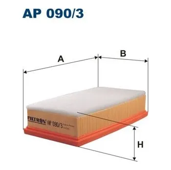 Vzduchový filtr Vzduchový filtr FILTRON AP 090/3