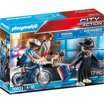 Stavebnice Playmobil Stavebnice Playmobil Policejní kolo: Pronásledování kapsáře