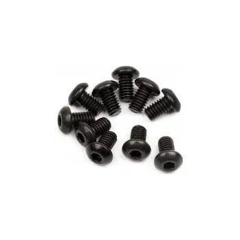 RC vybavení Imbusové šrouby s kulatou hlavou M2.5x4mm (10ks)