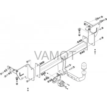 Tažné zařízení Tažné zařízení Jeep Cherokee (KL) (2014 - 2018) (4860)