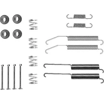 Brzdová čelist Sada příslušenství, brzdové čelisti TEXTAR 97031400