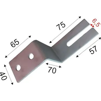 Držák motoru do krbu 40x3 mm - na motory bateriový, USB a 32 Kg (Karel Janeček)