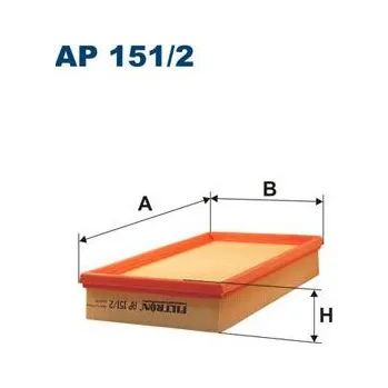 Vzduchový filtr Vzduchový filtr FILTRON AP 151/2