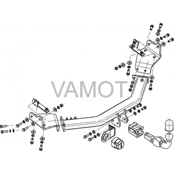 Tažné zařízení Tažné zařízení Fiat Freemont (2011 a novější) (5689)