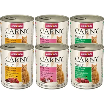 Pro kočku Animonda Carny Adult mix 2 12x800g