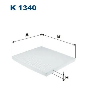 Autodíl Filtr, vzduch v interiéru FILTRON K 1340