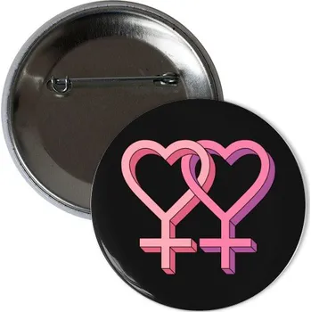 Odznáček s potiskem Odznáček s LGBT tématikou