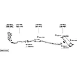 zadní tlumič výfuku Bosal 228-467